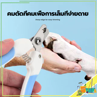 กรรไกรตัดเล็บสัตว์เลี้ยง พร้อมตะไบ ตัดเล็บสุนัข ตัดเล็บแมว กรรไกรตัดเล็บแมว มีให้เลือก 2 ขนาด อุปกรณ์ตัดแต่งเล็บสัตว์เลี้ยง ใช้ได้ทั้งน้องแมวและน้องหมา