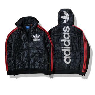 adidas Hooded Puffer Jacket รอบอก 44”