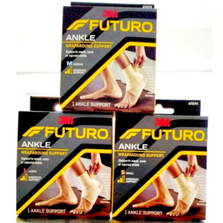 FUTURO Wrap Around Ankle (พยุงข้อเท้า)Size S M L ชนิดเพิ่มความกระชับได้