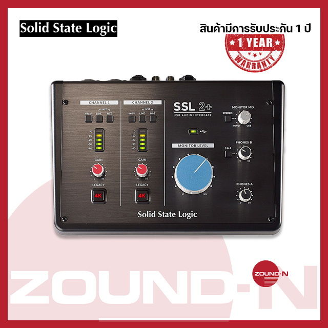 SSL2+ Solid State Logic USB Audio Interface