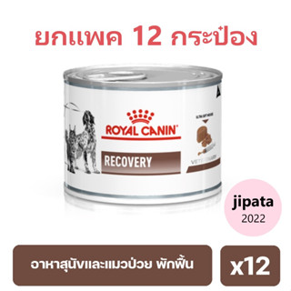 Recovery อาหารพักฟื้นสำหรับสัตว์ป่วย 12 กระป๋อง