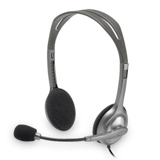 Logitech H110 Stereo Headset พร้อมหูฟังและไมโครโฟน(สีดำ)ไซค์เล็กแต่เสียงแจ๋ว