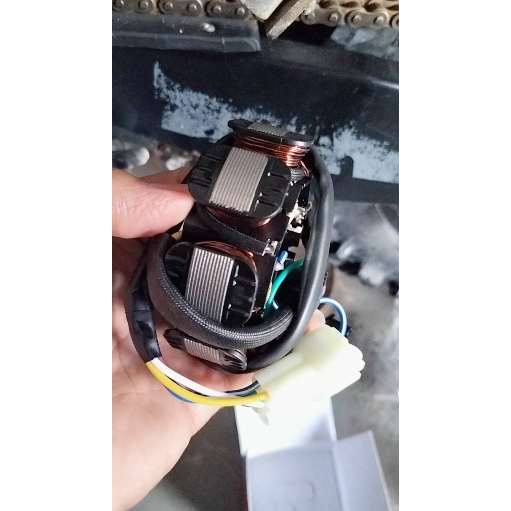 ฟิลคอยล์ Kawasaki KLX150 KLX150L KLX150BF D-Tracker 2014-2018 21003-0117 มัดไฟ ขดลวดสเตเตอร์ - รูปที่ 2