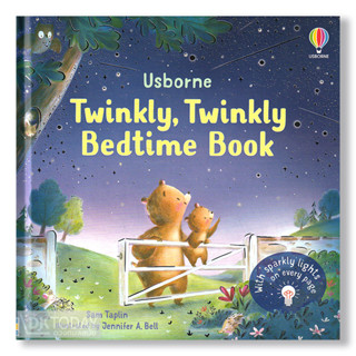 DKTODAY หนังสือ USBORNE TWINKLY TWINKLY BEDTIME BOOK (AGE 6+ MONTHS)