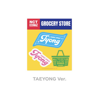 [PRE-ORDER] [NCT CCOMAZ GROCERY STORE] LUGGAGE STICKER - TAEYONG