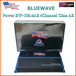 พาวเวอร์ขับเสียงกลางแหลม 4CH CLASS-AB | BLUEWAVE BW-100.4AB
