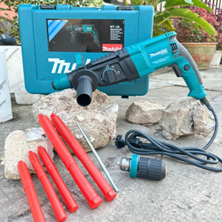 Makita สว่านโรตารี่ 3 ระบบ 8 หุน (26mm.) Rotary Hammer  2100W พร้อมกล่องจัดเก็บอุปกรณ์คุณภาพดี