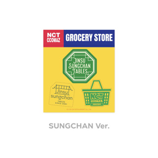 [PRE-ORDER] [NCT CCOMAZ GROCERY STORE] LUGGAGE STICKER - SUNGCHAN