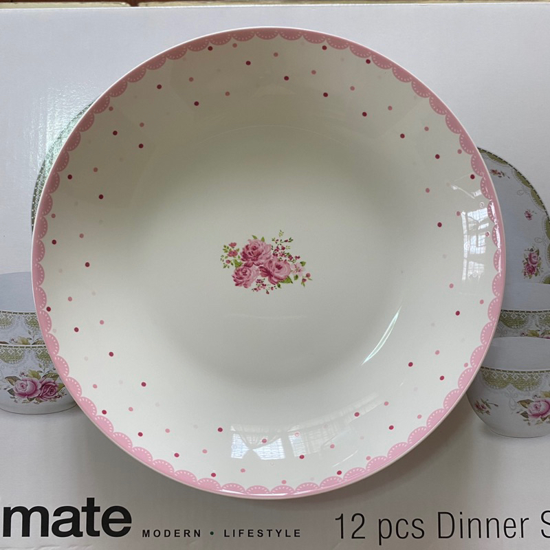 จาน coup dessert plate 8”  Cuizimate