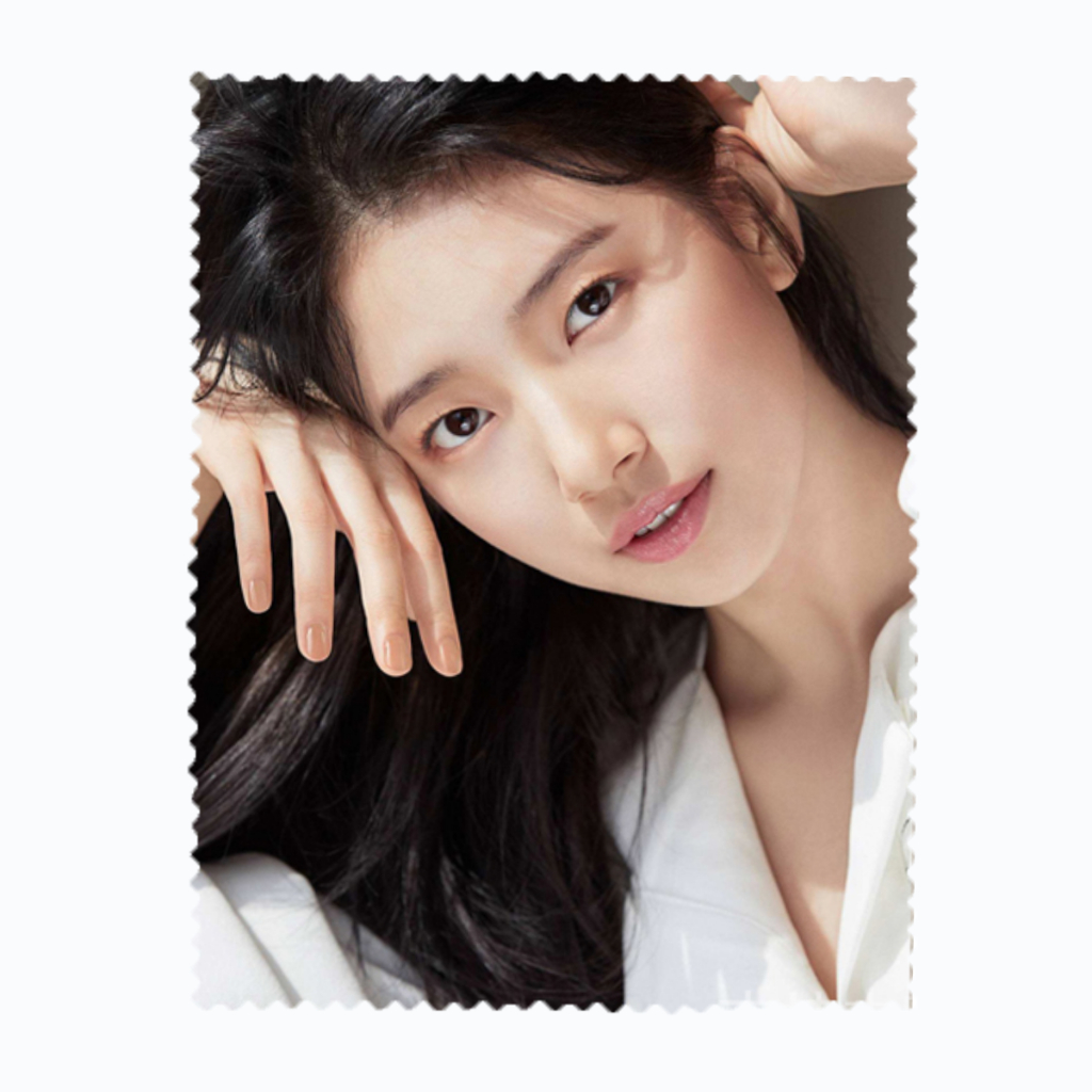 แบซูจี Bae Suzy นักแสดงเกาหลี ผ้าเช็ดแว่นตา เช็ดเลนส์ ผ้าไมโครไฟเบอร์