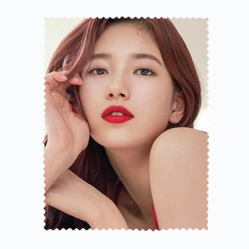 แบซูจี Bae Suzy นักแสดงเกาหลี ผ้าเช็ดแว่นตา เช็ดเลนส์ ผ้าไมโครไฟเบอร์