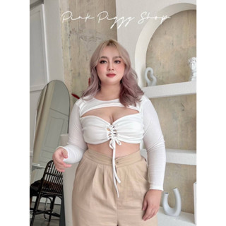 🎈Plussize เสื้อคนอ้วน🎈 📍Freesize40-52+++..        “แล้วเเต่ลูกค้ามัด” 📍วงเเขน.    22+ 📍ความยาว 15