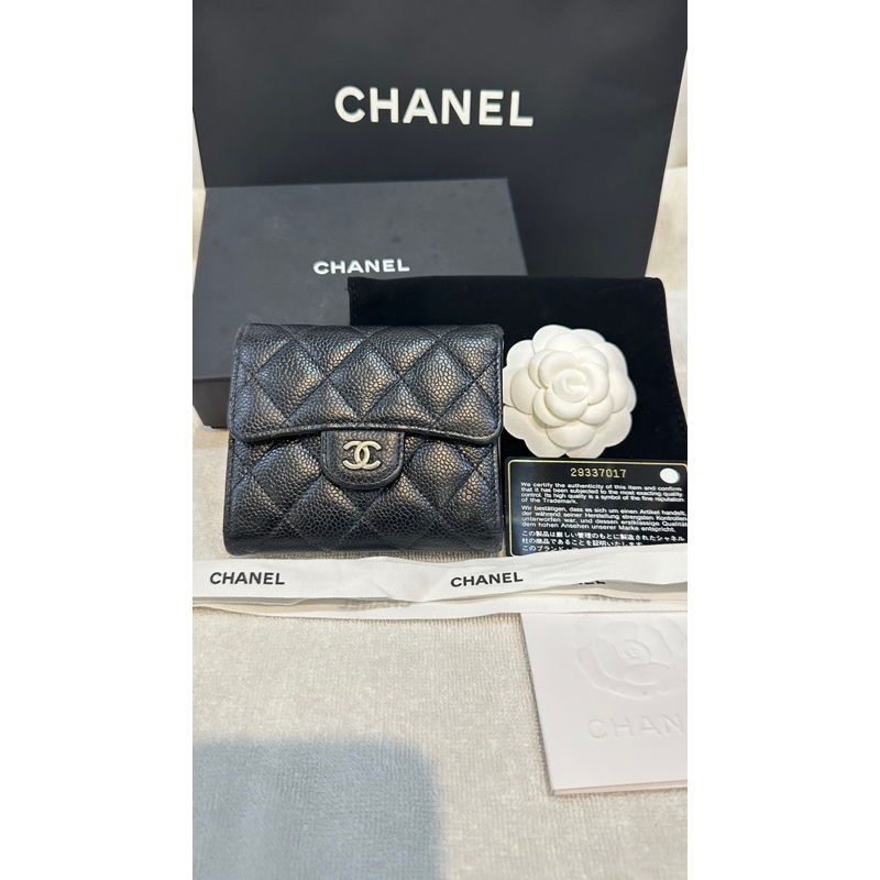 CHANEL Tri-fold wallet กระเป๋าสตางค์ 3 พับ