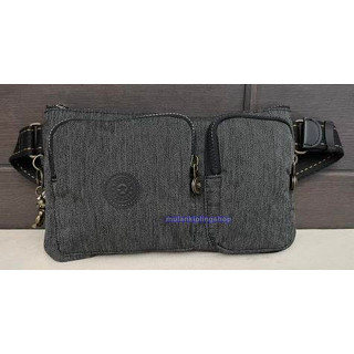 ส่งฟรีEMS Kipling Presto - Black Indigo กระเป๋าคาดเอว หรือ คาดอกได้