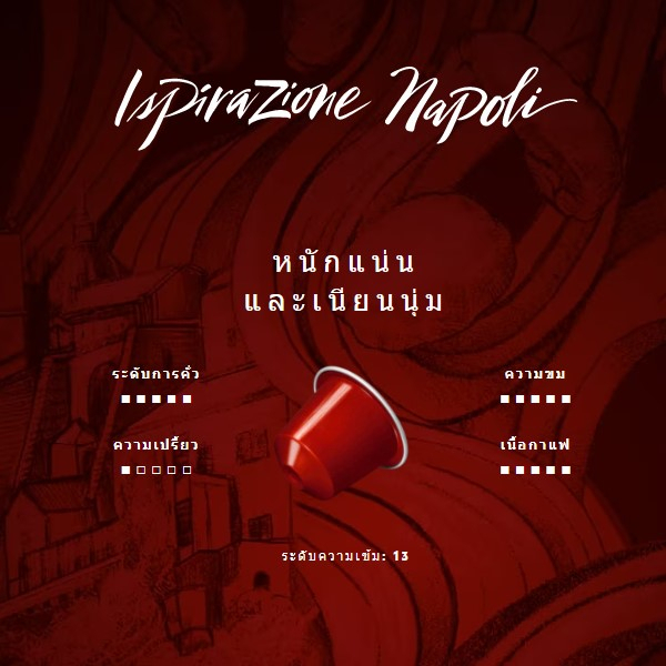 1 Capsule - Nespresso Ispirazione Napoli