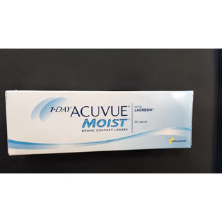1-DAY Acuvue Moist [Base curve 9.0] (30ข้าง/กล่อง) **สายตายาว**