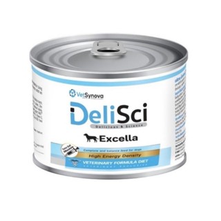 [ใหม่]VetsSynova DeliSci Excella 185g. อาหารสำหรับสุนัขป่วย หลังผ่าตัดหรือกำลังพักฟื้น