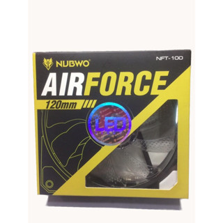 พัดลม Nubwo AIRFORCE 120mm NFT-100