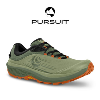 TOPO Pursuit TOPO Mens Trail - Olive/Clay รองเท้าวิ่งผู้ชาย (M057-เขียวมะกอก)