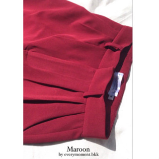 Everymoment.bkk - Fille “Maroon”