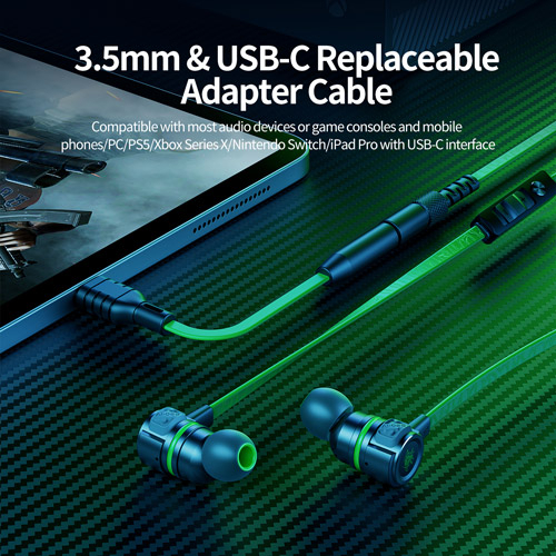 หูฟังเกมมิ่ง Plextone G20 3.5mm type-c หูฟัง มีไมค์ Gaming earphone อัพเกรดใหม่ เล่นเกม เสียงดีมาก หูฟังเกมมิ่งแม่เหล็