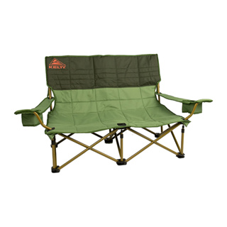 KELTY  เก้าอี้แคมป์พับได้นั่ง 2 คน รุ่น LOW-LOVESEAT(DILL/DUFFLE)