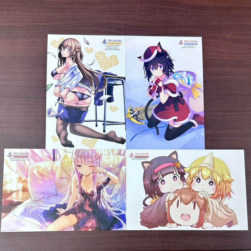 Postcard Promotion First Page Pro มี 4 ลาย พร้อมส่ง