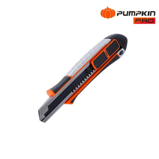 PUMPKIN PRO พัมคินโปร มีดคัตเตอร์สแตนเลสใหญ่ SAFE-LOC Heavy 18mm. รุ่น BA818-BL B