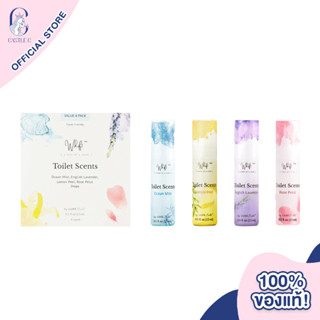 Whift Toilet Scent (Drops) 15ml 4-Pack วิฟท์ น้ำหอมดับกลิ่นโถสุขภัณฑ์ แบบหยด แพ็ค 4กลิ่น