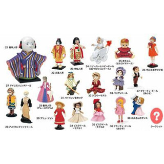 Furuta : Märchen Doll Collection - Choco Egg Mini figure - Set of 18 - งานแท้ มือ1 ใบปิดครบ