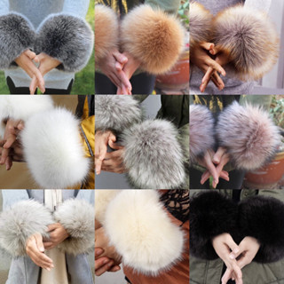 fluffy fur ปลอกข้อมือ ที่ใส่แขนถอดได้ขนfur จากญี่ปุ่น