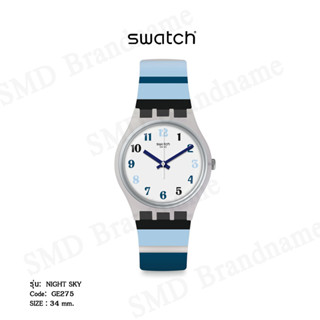 SWATCH นาฬิกาข้อมือ รุ่น NIGHT SKY Code: GE275