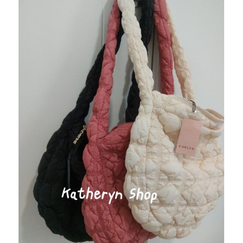 Carlyn bag soft L //สี Black ,Lvory ,Cream Pink  (พร้อมส่ง)🇰🇷🇰🇷