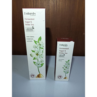 Naturals by Watsons Fermented Sugar &amp; White Tea Youthing Serum และ เอ็กเซ้นส์ โลชั่น