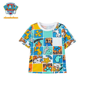 เสื้อยืด Paw patrol ลายผ้า