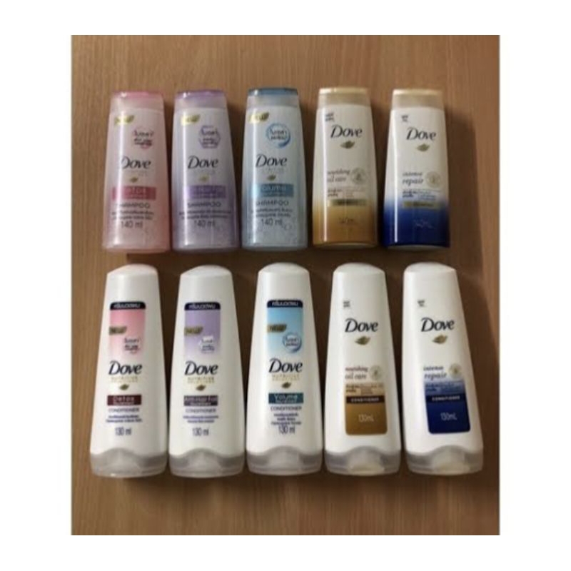 🤍แชมพูโดฟและครีมนวดโดฟ มีครบทุกสูตร [ขนาด120ml.,130ml.,140ml.,190ml.]