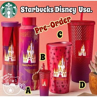 Starbucks แก้วคอลเลคชั่นใหม่ Disney Usa.🇺🇸 สีเหลือบสวยมากกก‼️พร้อมส่ง‼️