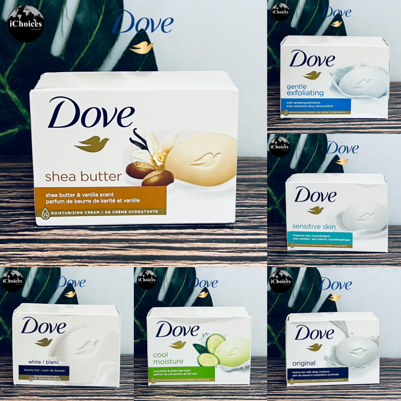 [Dove] Beauty Bar Soap 106 g 1 Bar โดฟ สบู่ก้อน 1 ก้อน