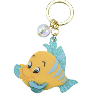 [ส่งตรงจากญี่ปุ่น] พวงกุญแจ Disney Flounder Kira Kira Japan Disney Store