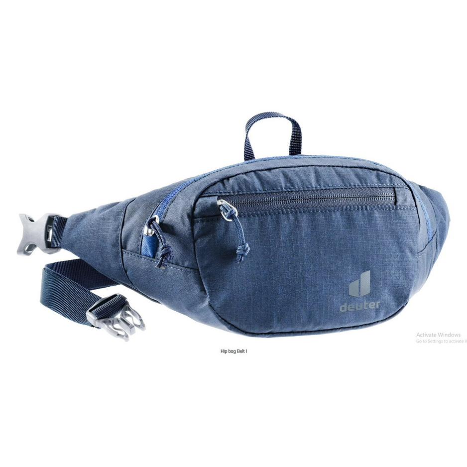 กระเป๋าคาดเอว deuter รุ่น Belt I โลโก้ใหม่ ปี 2021 สีน้ำเงิน Midnight , สีแดง Maron , สีดำ Black