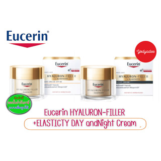 Eucerin Hyaluron-FILLER +ELASTICITY DAR SPF30 และNIGHT CREAM 50ml