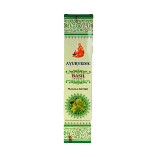 Natural Efe  Indian incense sticks - AYURVEDIC BASIL (Tulsi) ธูปหอมโหระพา 15g