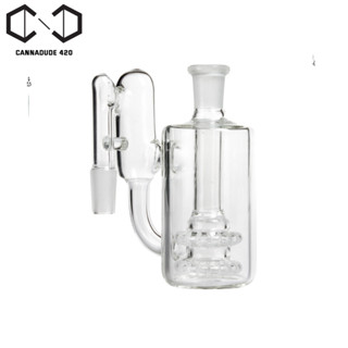 Pre cooler Recycler dropdown ash catcher อะไหล่ แจกันแก้ว บ้องแก้ว เพิ่มความนุ่ม 14mm/18mm. AC48