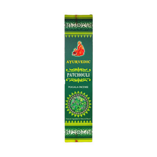 Natural Efe  Indian incense sticks - AYURVEDIC PATCHOULI ธูปหอม แพทชูลี่ 15g