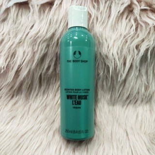 THE BODY SHOP WHITE MUSK LEAU SCENTED BODY LOTION 250ML