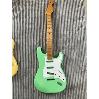 Guitar Body And Neck With Pickguard