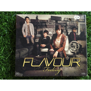 CD+DVD แผ่นเพลง Flavour อัลบั้ม Feeling เพลง ถ้าเลิกกับเขาเรารักกันไหม/เพลงเพราะ...เพราะเธอ