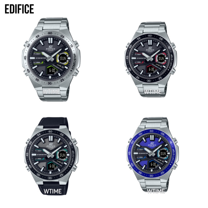 CASIO EDIFICE รุ่น EFV-C110L/EFV-C110Dนาฬิกาข้อมือสำหรับผู้ชาย