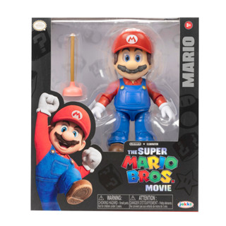 [ใช้ 2 โค้ดลดเพิ่ม] Super Mario Movie 5 inches Figure Mario ของเล่นฟิกเกอร์ มาริโอ้ ขนาด 5 นิ้ว