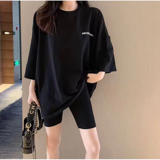🔥พร้อมส่ง🔥กางเกงเลกกิ้งผ้าเรย่อน leggin สาวอวบ พลัสไซส์ ใส่ได้ ผ้ายืดหนาไม่ร้อนไม่บาง กางเกงสามส่วน ผ้ายืด โยคะ